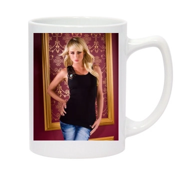 Sara Jean Underwood 14oz White Statesman Mug