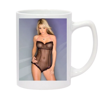 Sara Jean Underwood 14oz White Statesman Mug