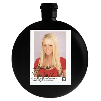 Sara Jean Underwood Round Flask