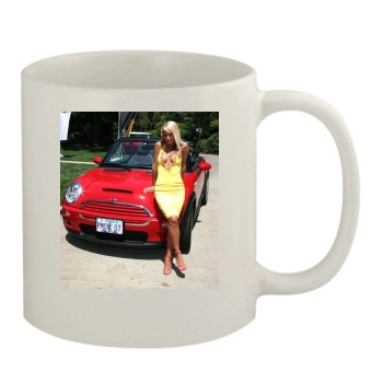 Sara Jean Underwood 11oz White Mug