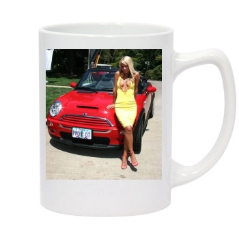 Sara Jean Underwood 14oz White Statesman Mug