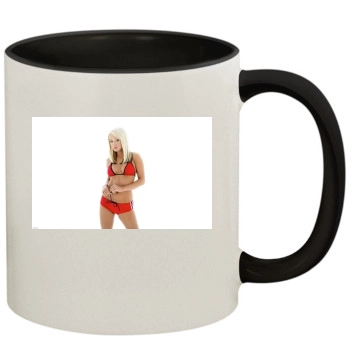 Sara Jean Underwood 11oz Colored Inner & Handle Mug