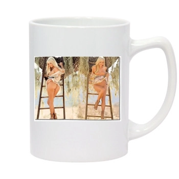 Sara Jean Underwood 14oz White Statesman Mug