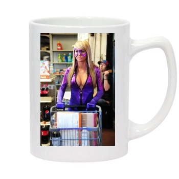 Sara Jean Underwood 14oz White Statesman Mug