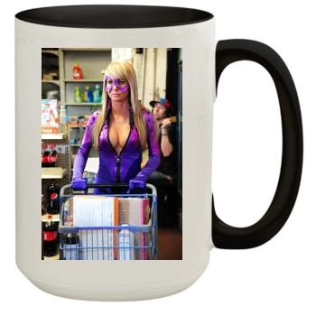 Sara Jean Underwood 15oz Colored Inner & Handle Mug