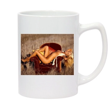 Sara Jean Underwood 14oz White Statesman Mug