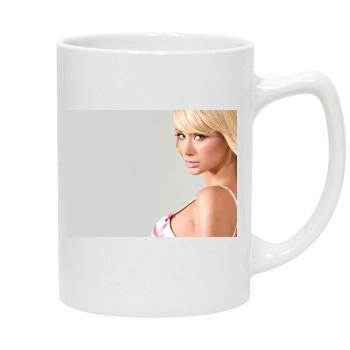 Sara Jean Underwood 14oz White Statesman Mug