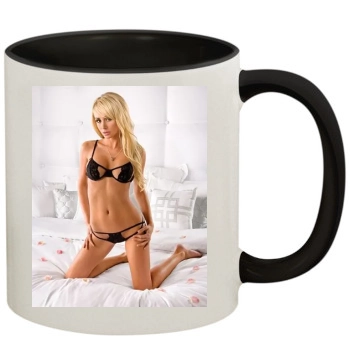 Sara Jean Underwood 11oz Colored Inner & Handle Mug