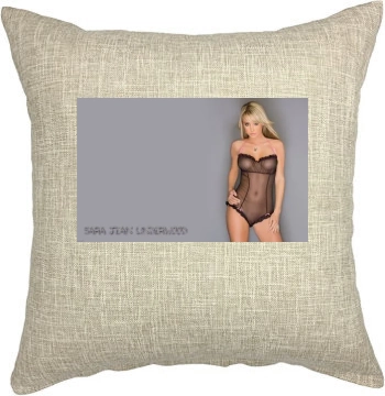 Sara Jean Underwood Pillow