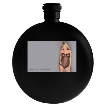 Sara Jean Underwood Round Flask