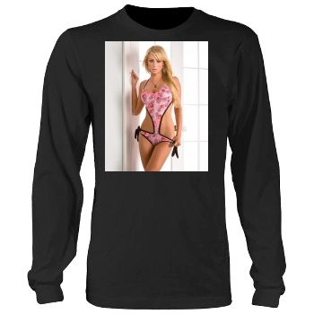 Sara Jean Underwood Men's Heavy Long Sleeve TShirt