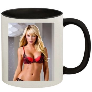 Sara Jean Underwood 11oz Colored Inner & Handle Mug