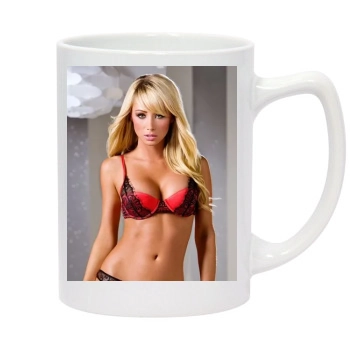 Sara Jean Underwood 14oz White Statesman Mug