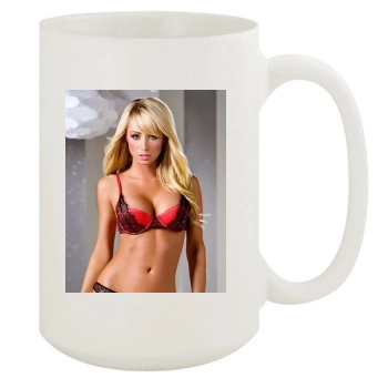 Sara Jean Underwood 15oz White Mug