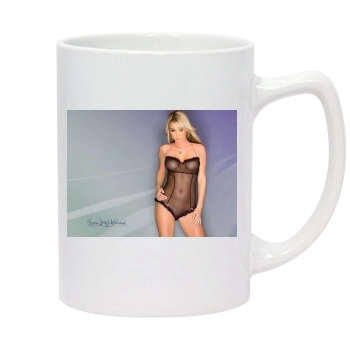 Sara Jean Underwood 14oz White Statesman Mug