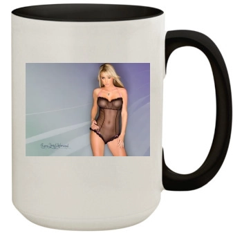 Sara Jean Underwood 15oz Colored Inner & Handle Mug