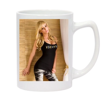 Sara Jean Underwood 14oz White Statesman Mug