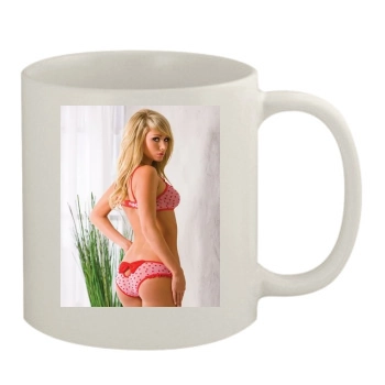 Sara Jean Underwood 11oz White Mug