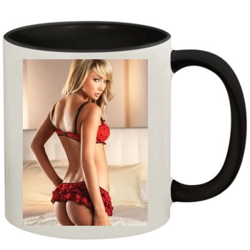 Sara Jean Underwood 11oz Colored Inner & Handle Mug