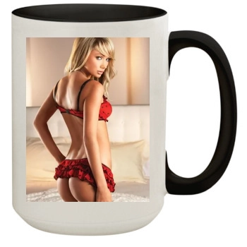 Sara Jean Underwood 15oz Colored Inner & Handle Mug