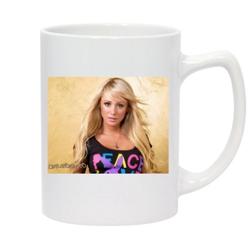 Sara Jean Underwood 14oz White Statesman Mug