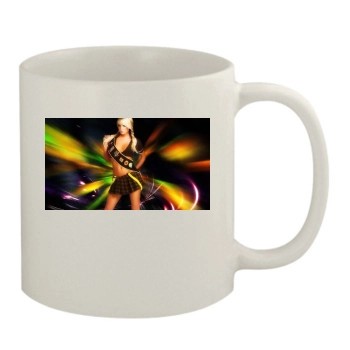 Sara Jean Underwood 11oz White Mug