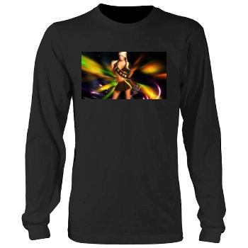 Sara Jean Underwood Men's Heavy Long Sleeve TShirt