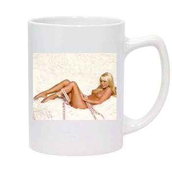 Sara Jean Underwood 14oz White Statesman Mug