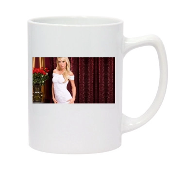 Sara Jean Underwood 14oz White Statesman Mug