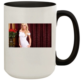 Sara Jean Underwood 15oz Colored Inner & Handle Mug