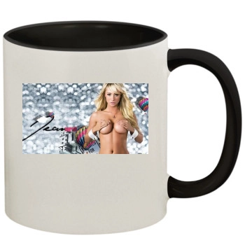 Sara Jean Underwood 11oz Colored Inner & Handle Mug