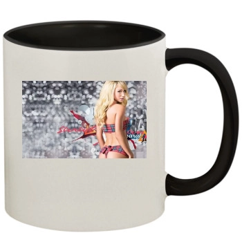 Sara Jean Underwood 11oz Colored Inner & Handle Mug