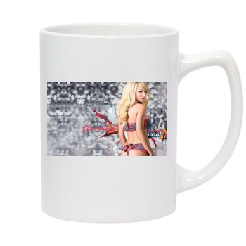 Sara Jean Underwood 14oz White Statesman Mug