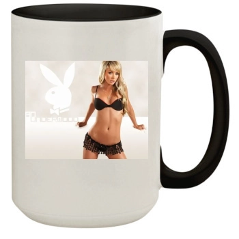 Sara Jean Underwood 15oz Colored Inner & Handle Mug