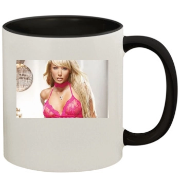 Sara Jean Underwood 11oz Colored Inner & Handle Mug