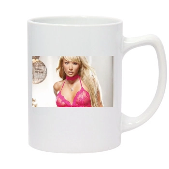 Sara Jean Underwood 14oz White Statesman Mug