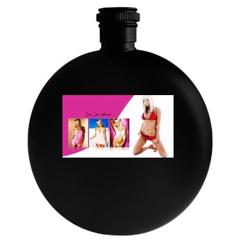 Sara Jean Underwood Round Flask