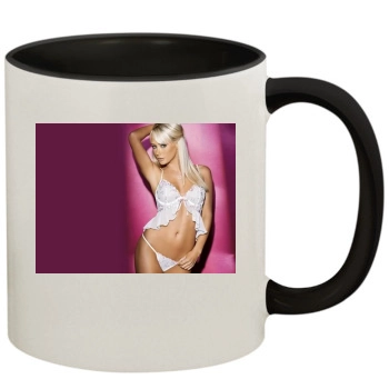 Sara Jean Underwood 11oz Colored Inner & Handle Mug