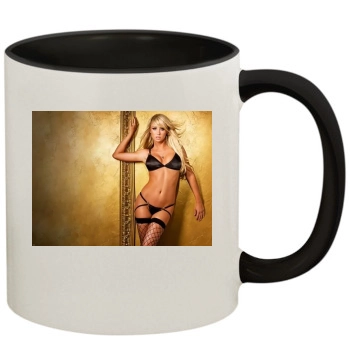 Sara Jean Underwood 11oz Colored Inner & Handle Mug