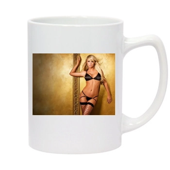 Sara Jean Underwood 14oz White Statesman Mug