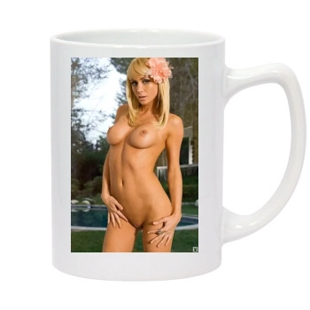 Sara Jean Underwood 14oz White Statesman Mug