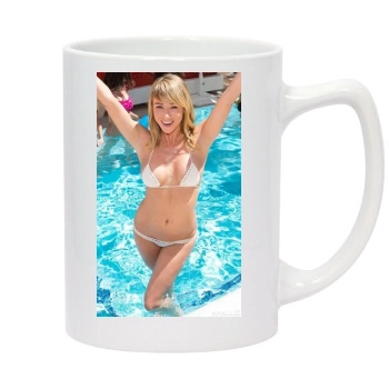 Sara Jean Underwood 14oz White Statesman Mug