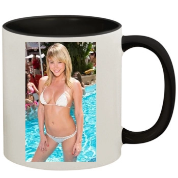 Sara Jean Underwood 11oz Colored Inner & Handle Mug