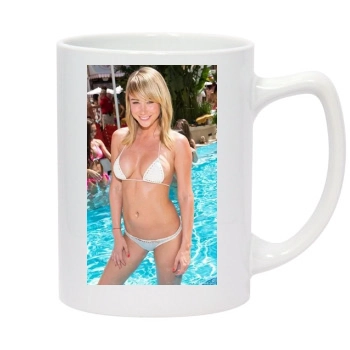 Sara Jean Underwood 14oz White Statesman Mug