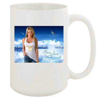 Sara Jean Underwood 15oz White Mug