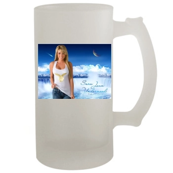 Sara Jean Underwood 16oz Frosted Beer Stein