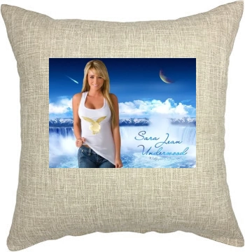 Sara Jean Underwood Pillow