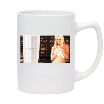 Sara Jean Underwood 14oz White Statesman Mug