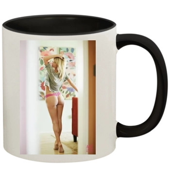 Sara Jean Underwood 11oz Colored Inner & Handle Mug