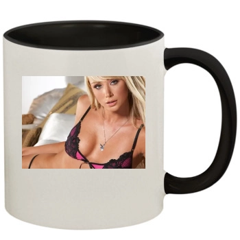 Sara Jean Underwood 11oz Colored Inner & Handle Mug